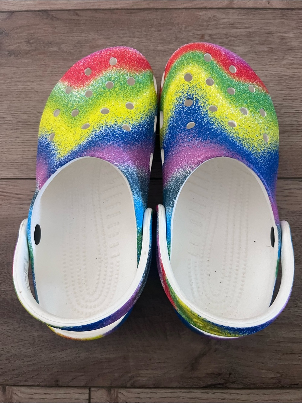 Women’s Rainbow Clog Shoes